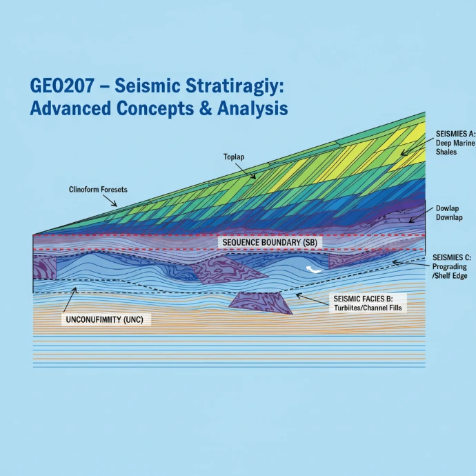 GEO207 – Seismic Stratigraphy: Advanced Concepts & Analysis