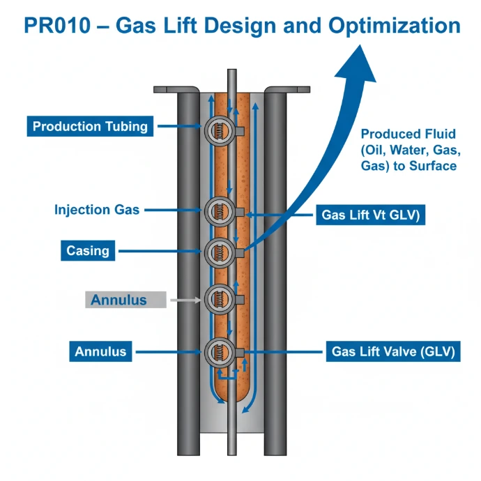 PR010 – Gas Lift Design and Optimization