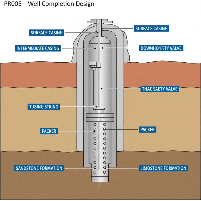 PR005 – Well Completion Design