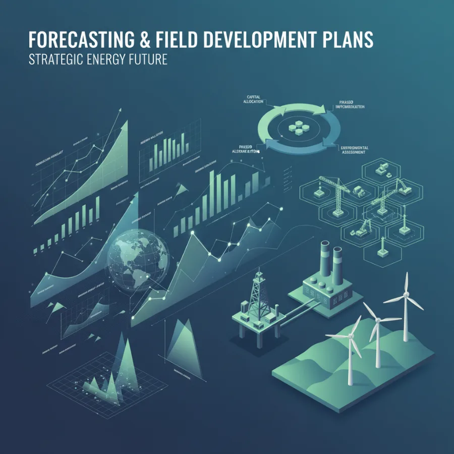 Forecasting & Field Development Plans - illustration